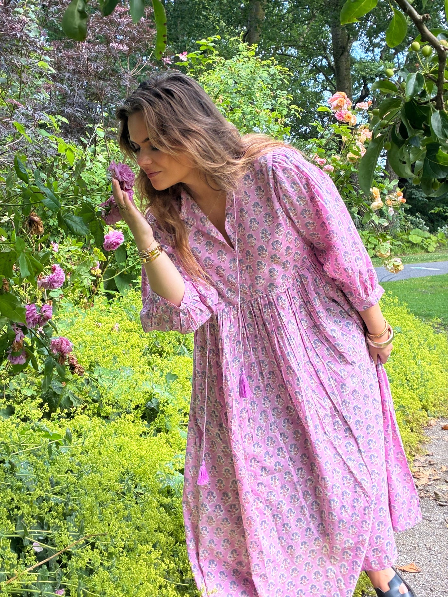 Dua Dress, pink