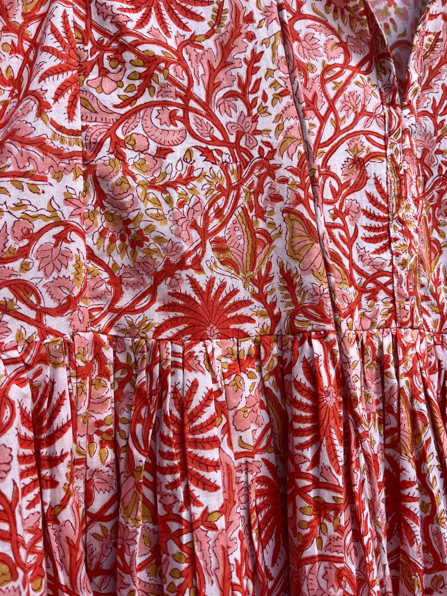 Dua Dress, orange