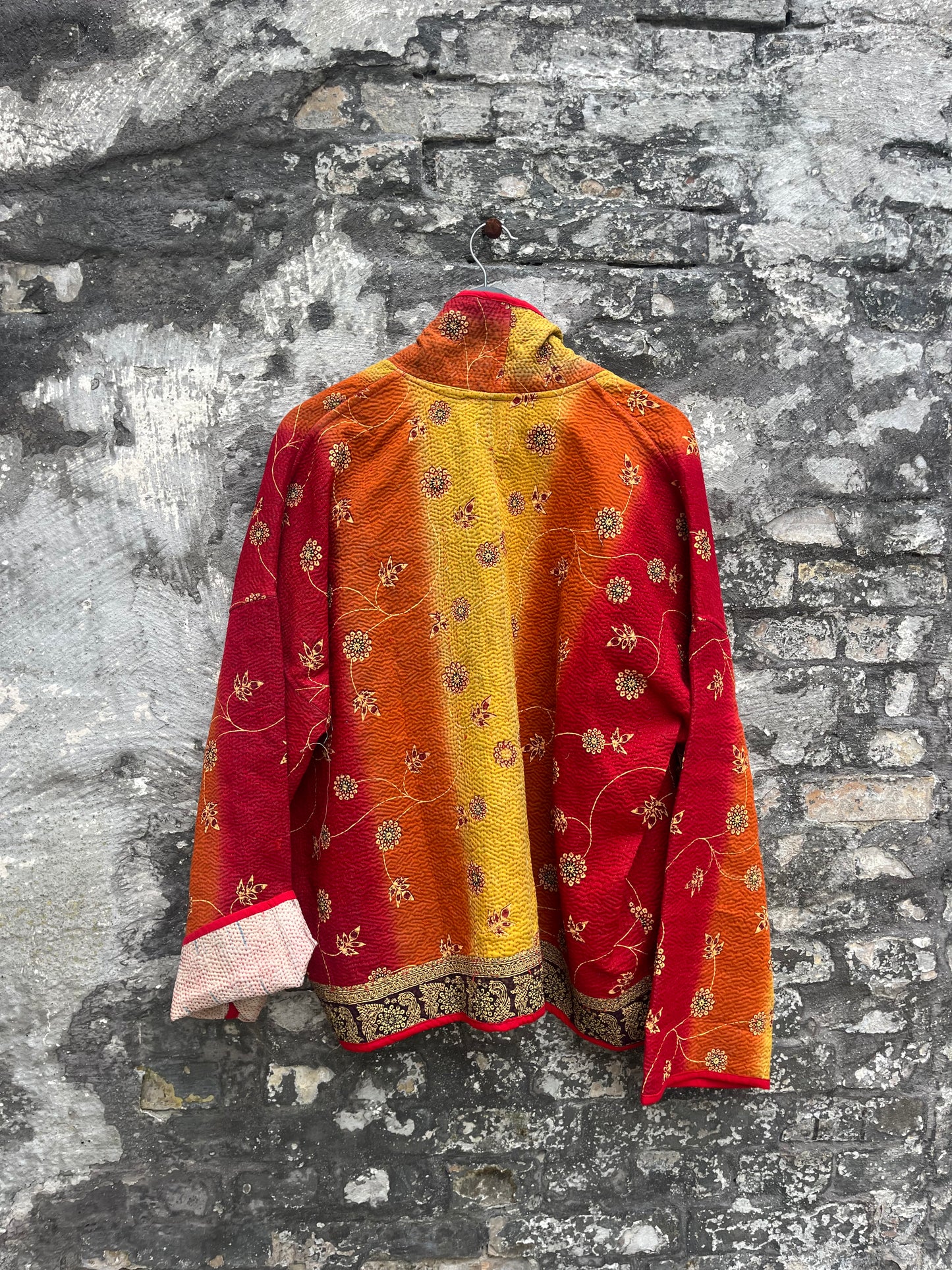 Kantha Jakke Amber