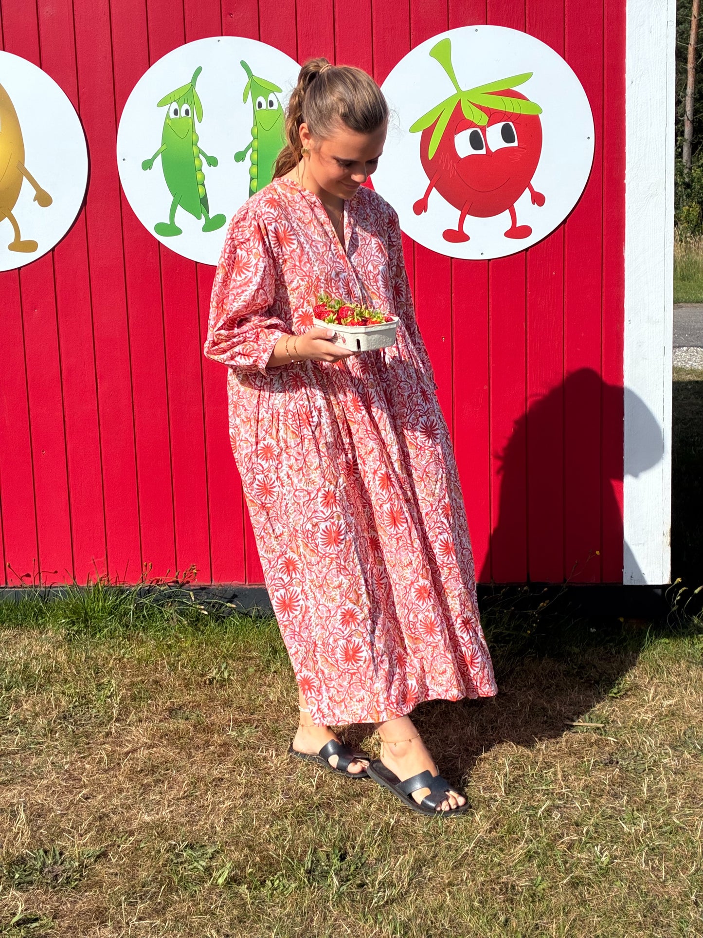 Dua Dress, orange