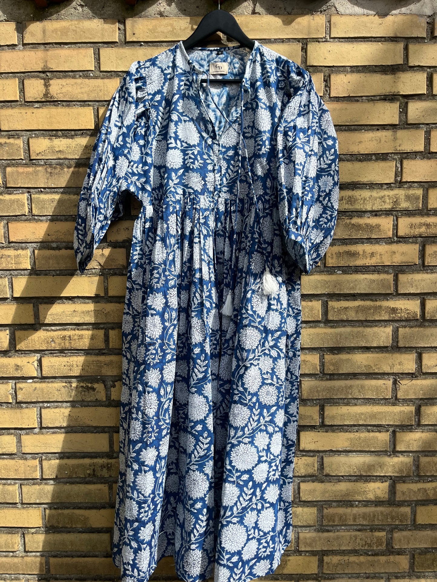 Dua Dress, indigo