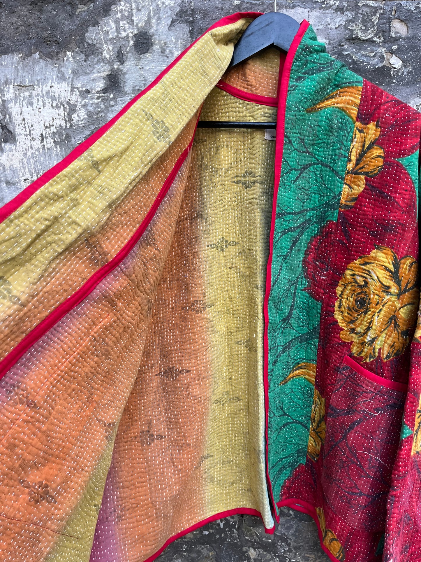 Kantha Jakke Flora