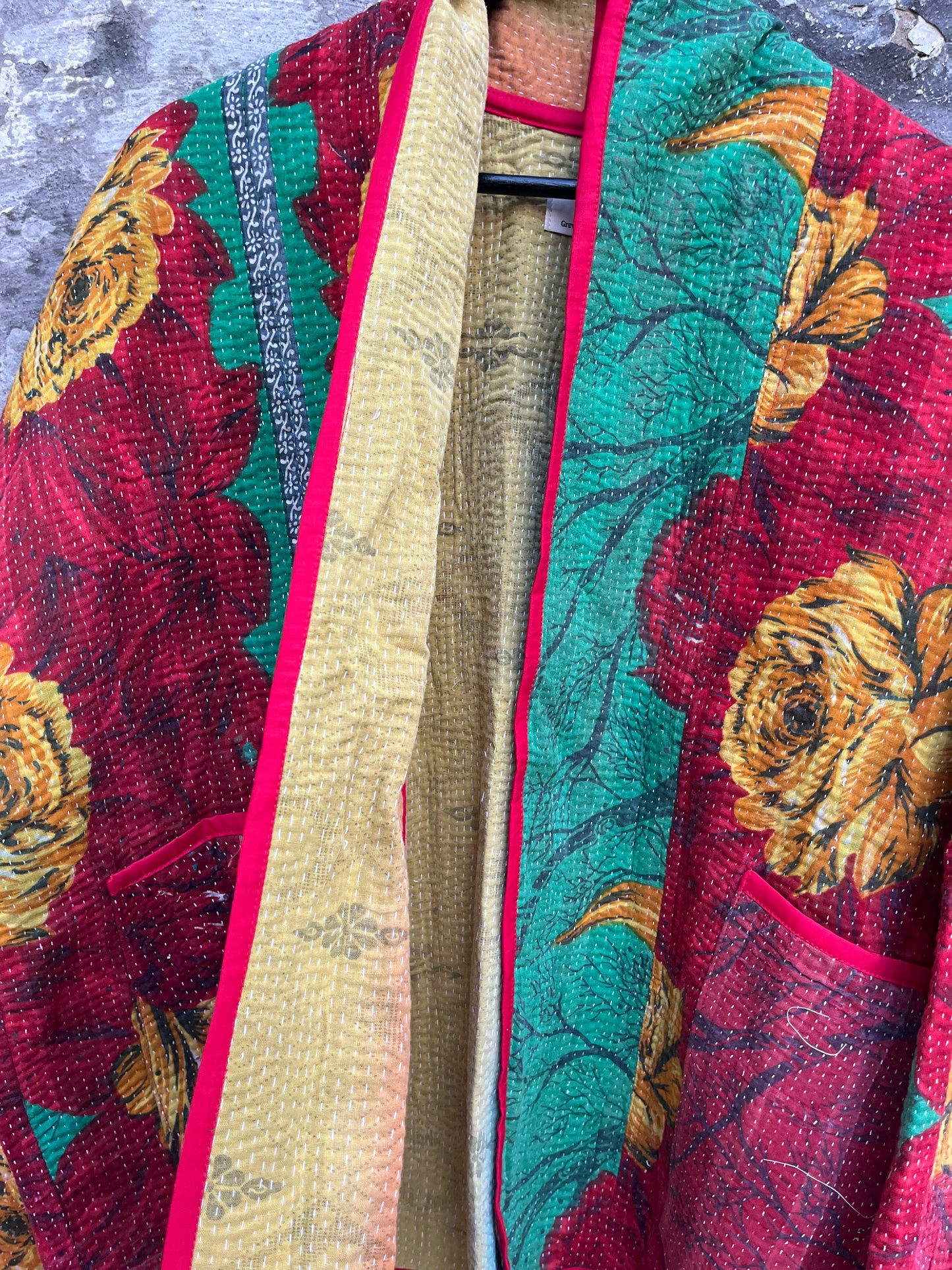 Kantha Jakke Flora