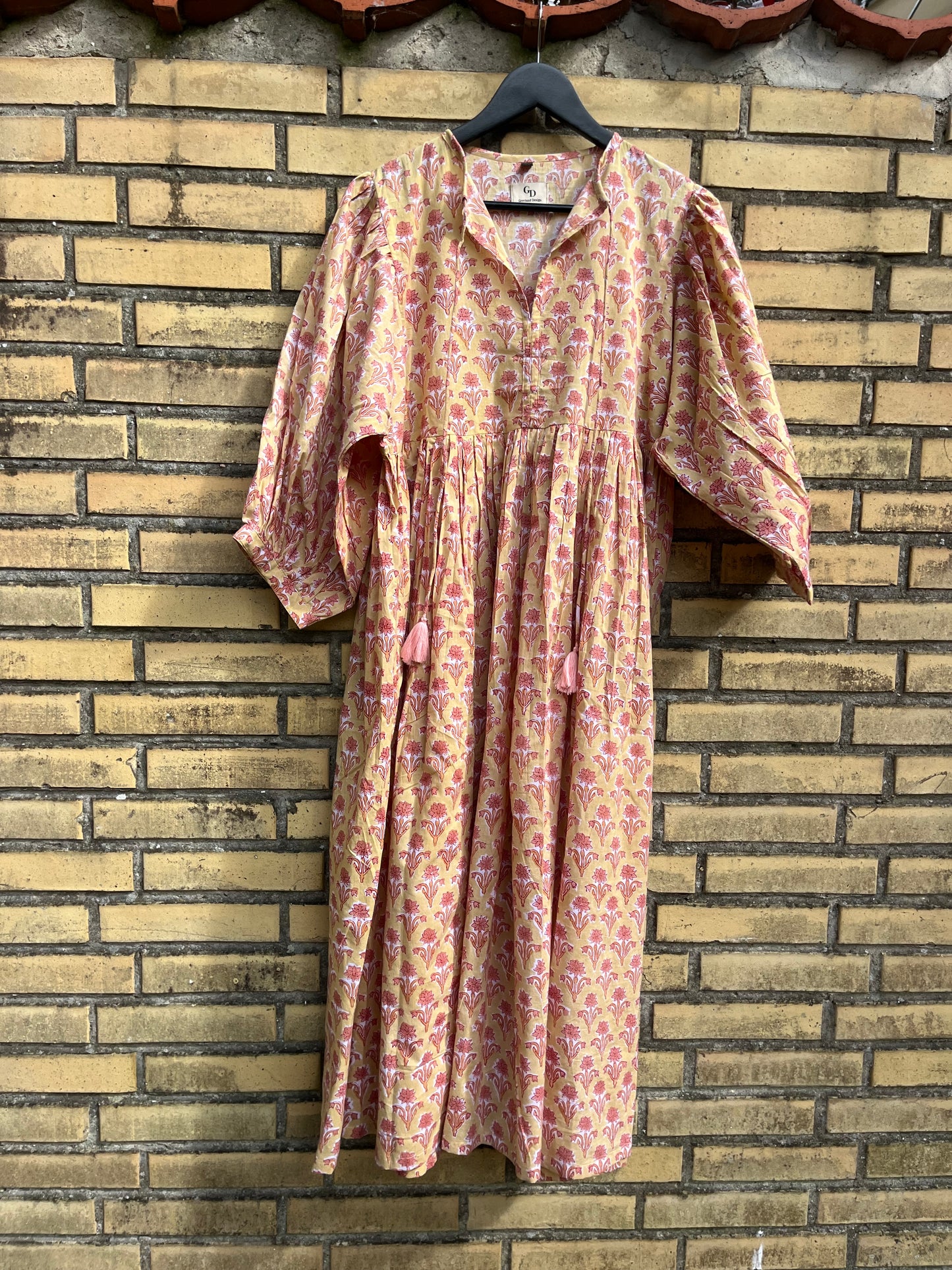 Dua Dress, apricot