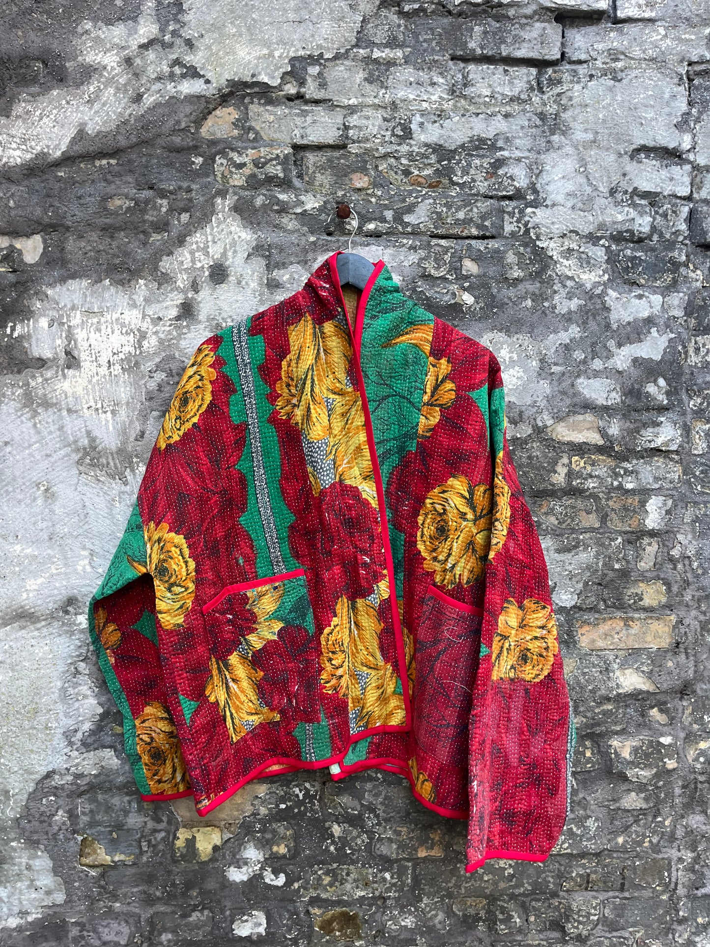 Kantha Jakke Flora