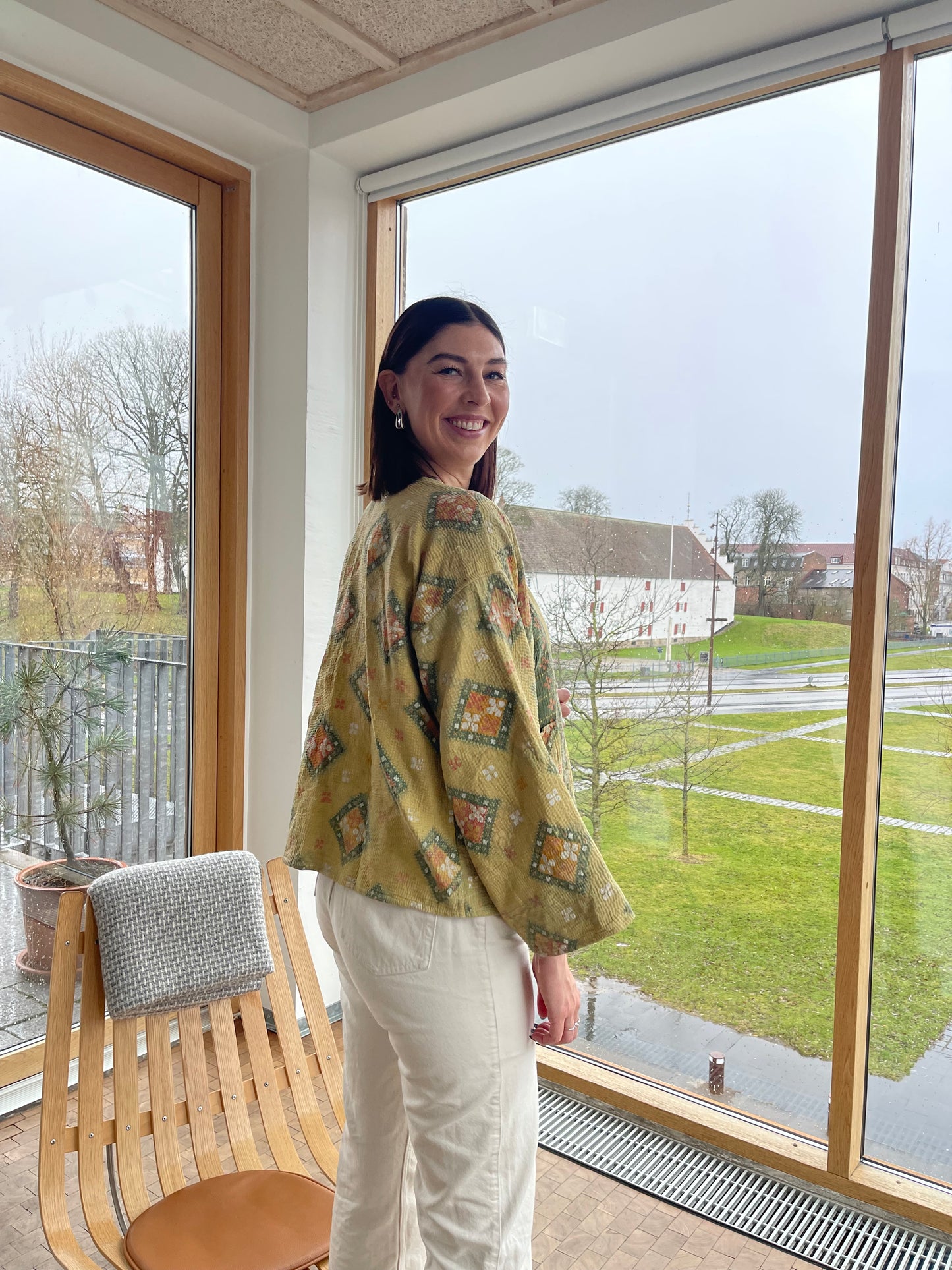Kantha Jakke Limone