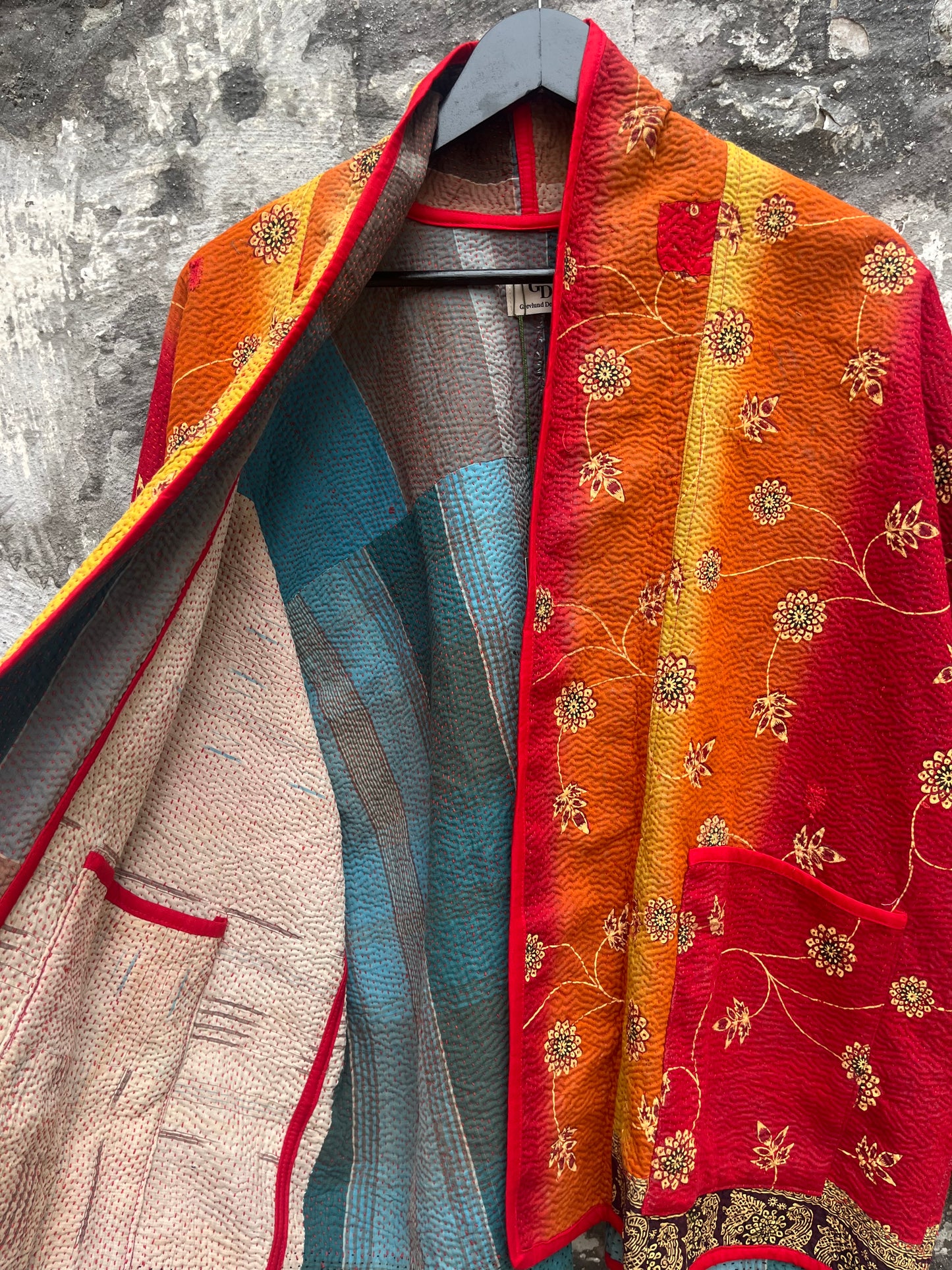 Kantha Jakke Amber