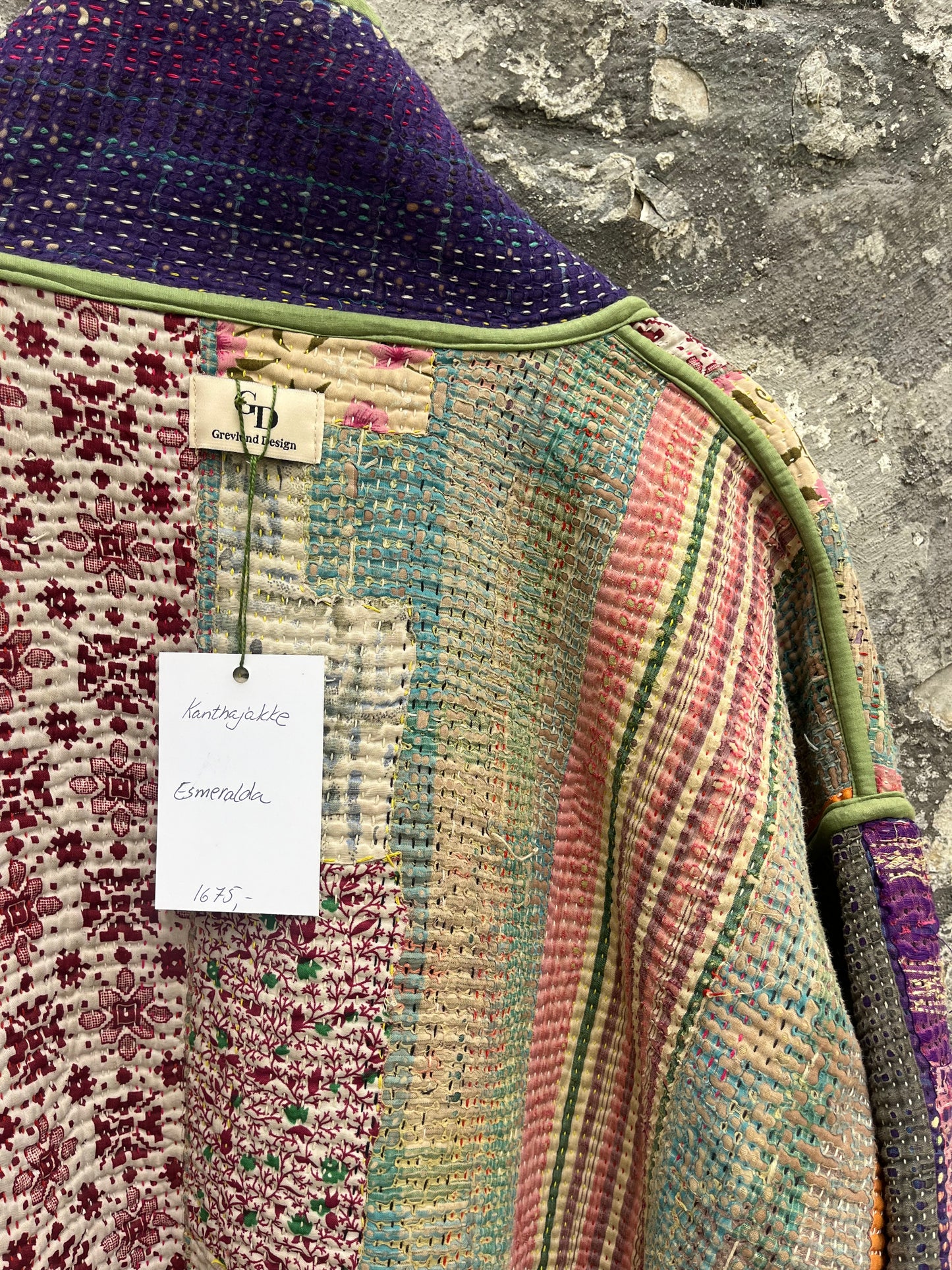 Kantha Jakke Esmeralda