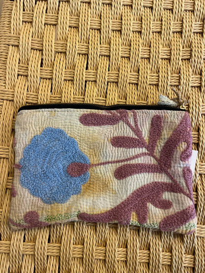 Kantha clutch suzani