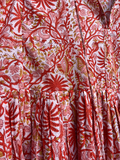 Dua Dress, orange