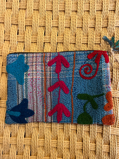 Kantha clutch suzani