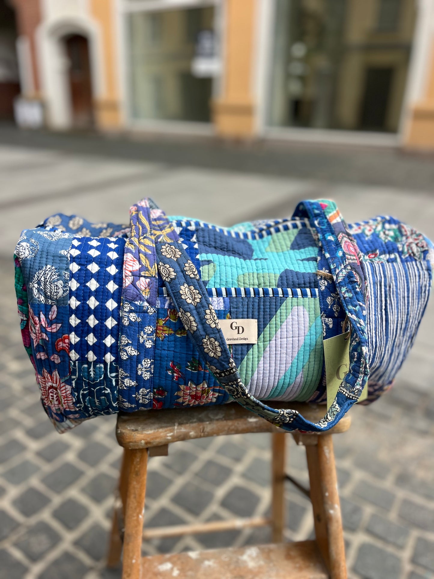 Quilttaske, patchwork