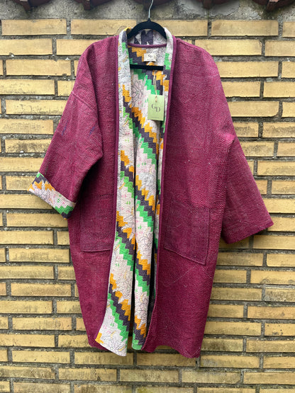 Kantha Jakke, lang