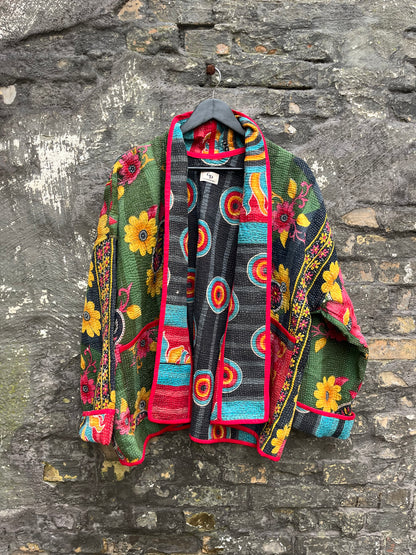 Kantha Jakke Laura