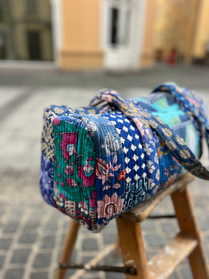 Quilttaske, patchwork