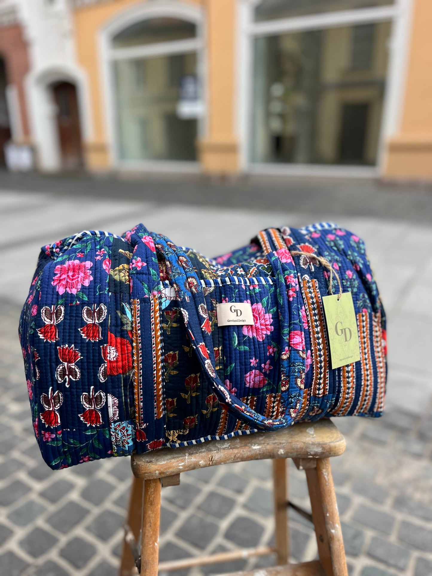 Quilttaske, patchwork