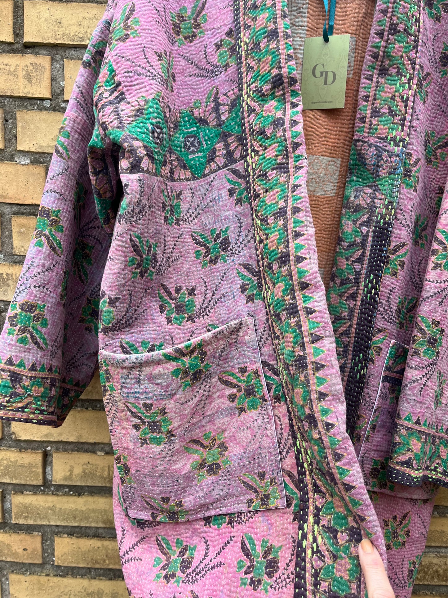 Kantha Jakke, lang