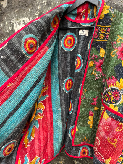 Kantha Jakke Laura