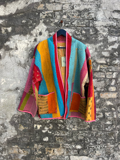 Kantha Jakke Oline