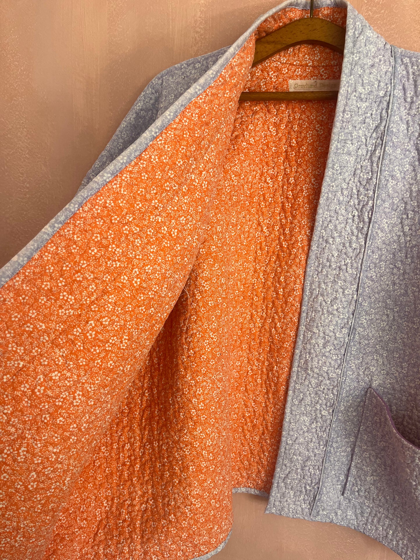 Quiltjakke Lavendel